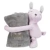 Trixie Junior Rabbit And Blanket Cuddly Set For Dogs - Grey & Lilac 2 Trixie Junior Rabbit And Blanket Cuddly Set For Dogs - Grey & Lilac -Fuzzyard Shop I9658328