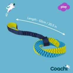 Coachi Tuggi Helix Toy For Dogs - Navy, Lime & Light Blue -Fuzzyard Shop I9659294 en 06