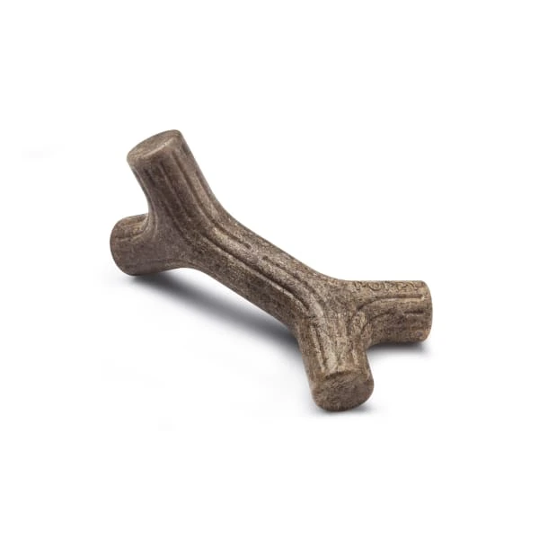 Benebone Tiny 2-Pack Maplestick And Zaggler Puppy Dog Toy - Bacon & Maple Wood 4 Benebone Tiny 2-Pack Maplestick And Zaggler Puppy Dog Toy - Bacon & Maple Wood - Image 2